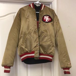 Starter 49ers reversible jacket